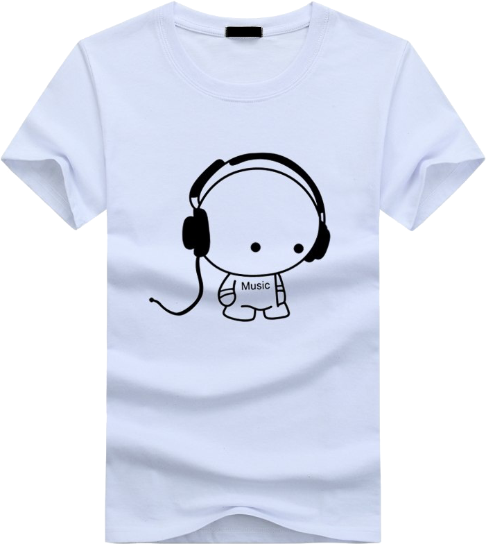 3d Anime Funny T-shirts White - New T Shirt Design 2019 Clipart (800x800), Png Download