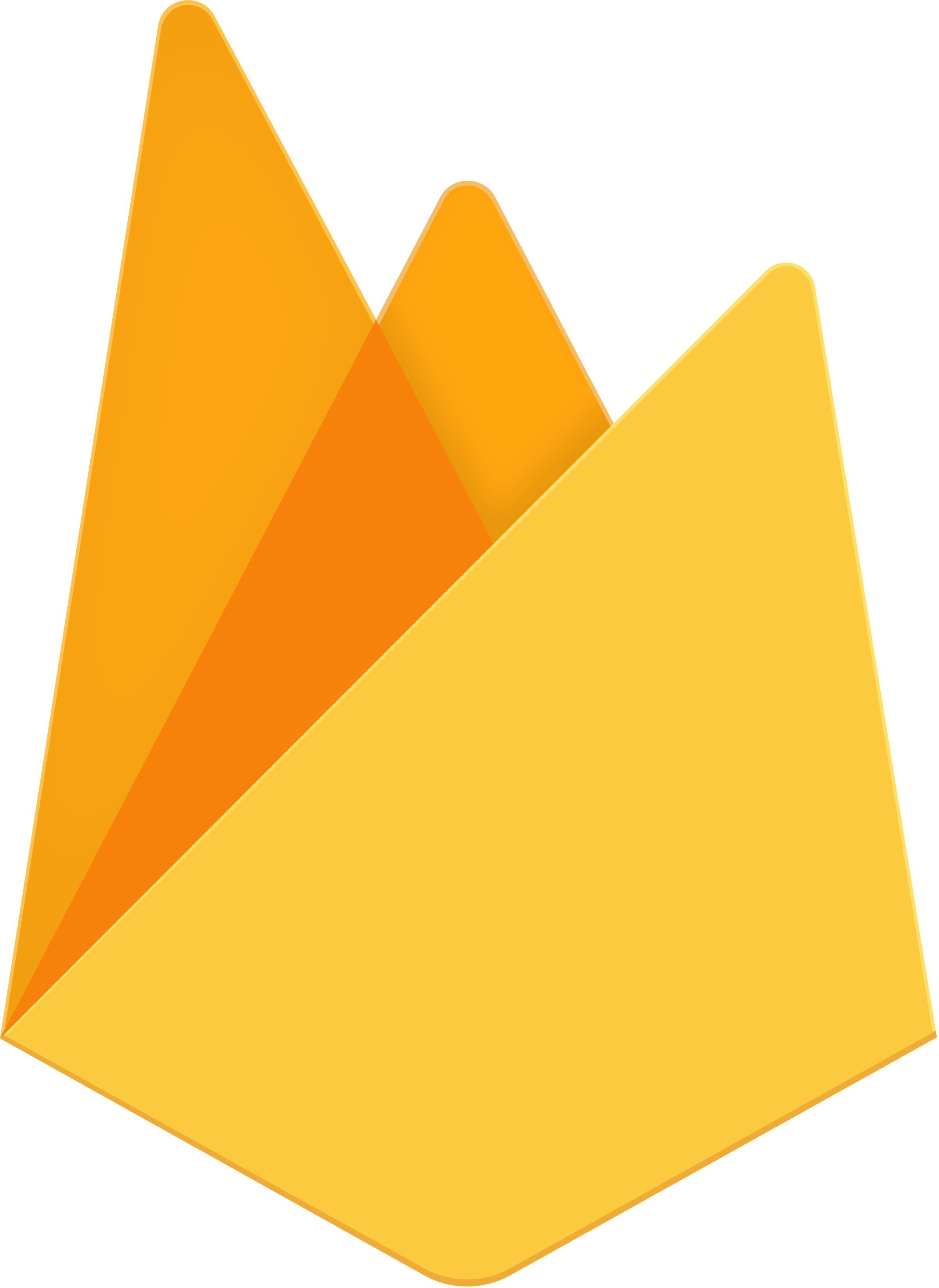 Firebase Logo Png Transparent - Firebase Logo Svg Clipart (2400x3291), Png Download