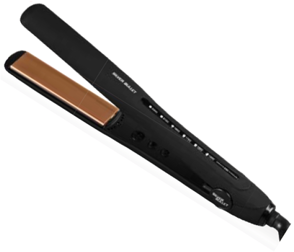 Silver Bullet Keratin 230 Titanium Copper Hair Straightener - Rifle Clipart (600x600), Png Download