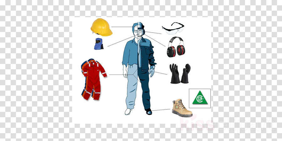 Ppe For Electrical Work Clipart Personal Protective - 1 Personal Protective Equipment Ppe - Png Download (900x450), Png Download