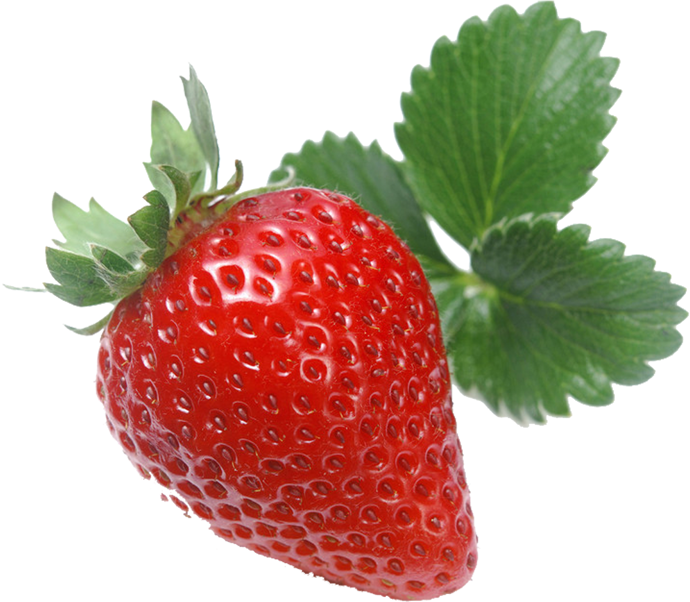 Strawberry Vector - Beautiful Red Strawberry Clipart (1600x1600), Png Download