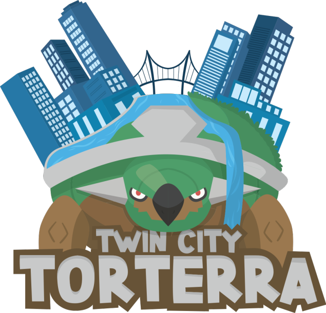 Twin City Torterra - Graphic Design Clipart (635x610), Png Download