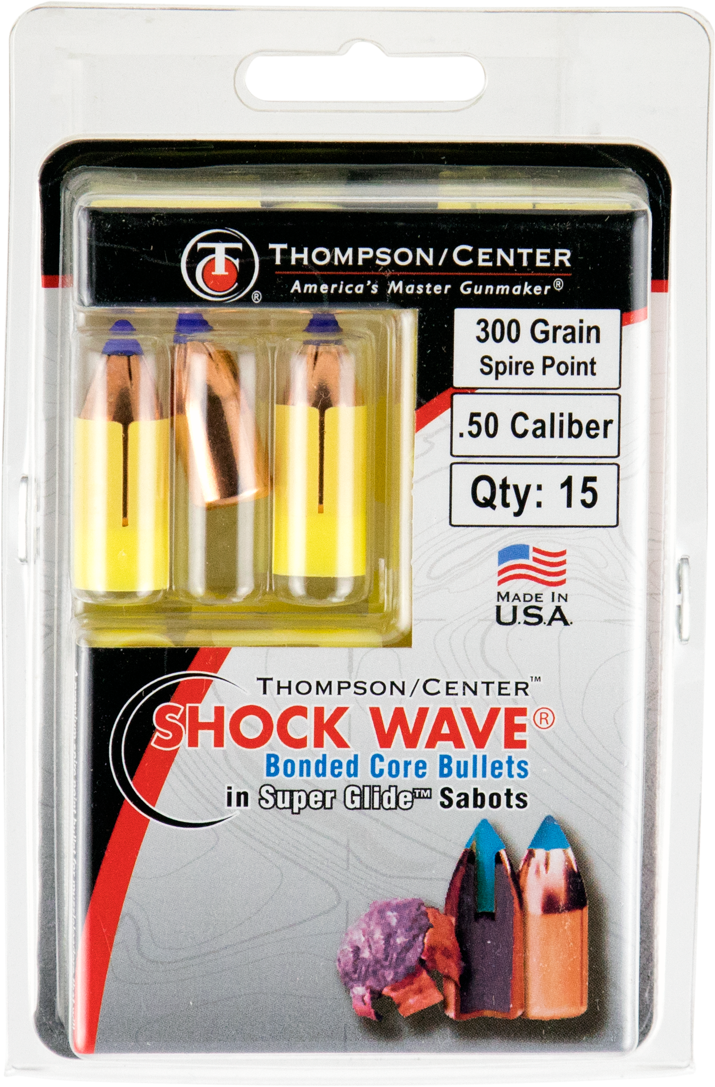 T/c Accessories 17008235 Shock Wave Bonded Core Super - Bullet Clipart (1569x2364), Png Download