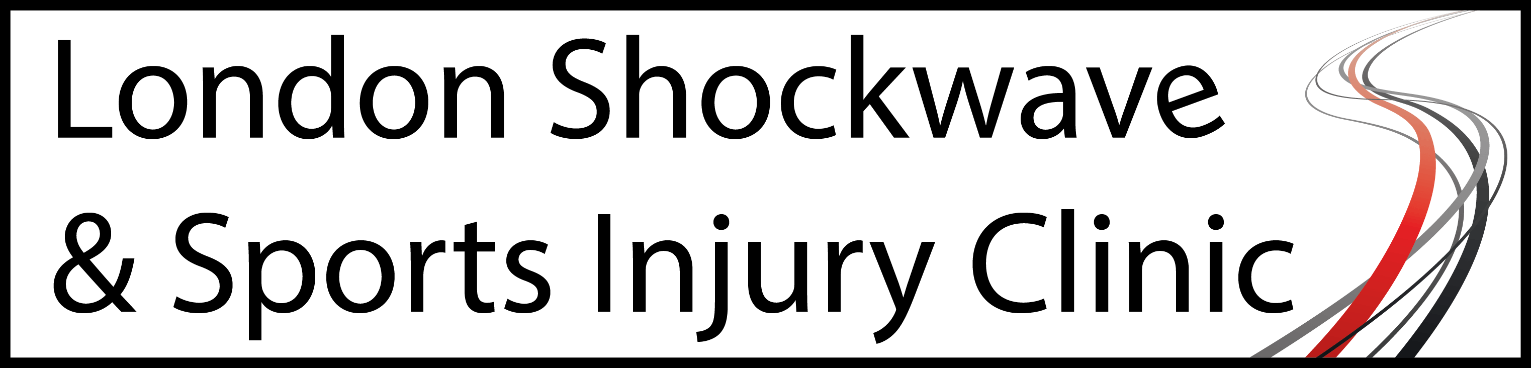 London Shockwave And Sports Injury Clinic - Calligraphy Clipart (3045x732), Png Download