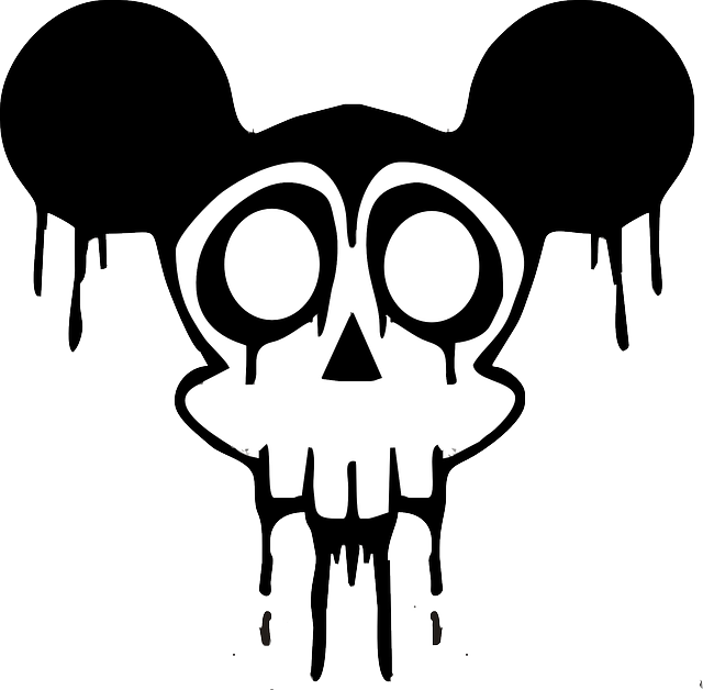 More Free Black And White Skull Png Images - Skull Clip Art Transparent Png (640x628), Png Download