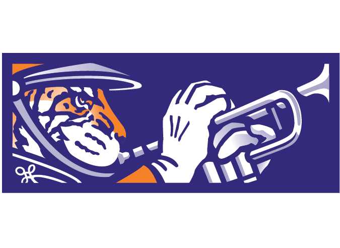 Tiger Band - Clemson Tiger Band Logo Clipart (793x613), Png Download