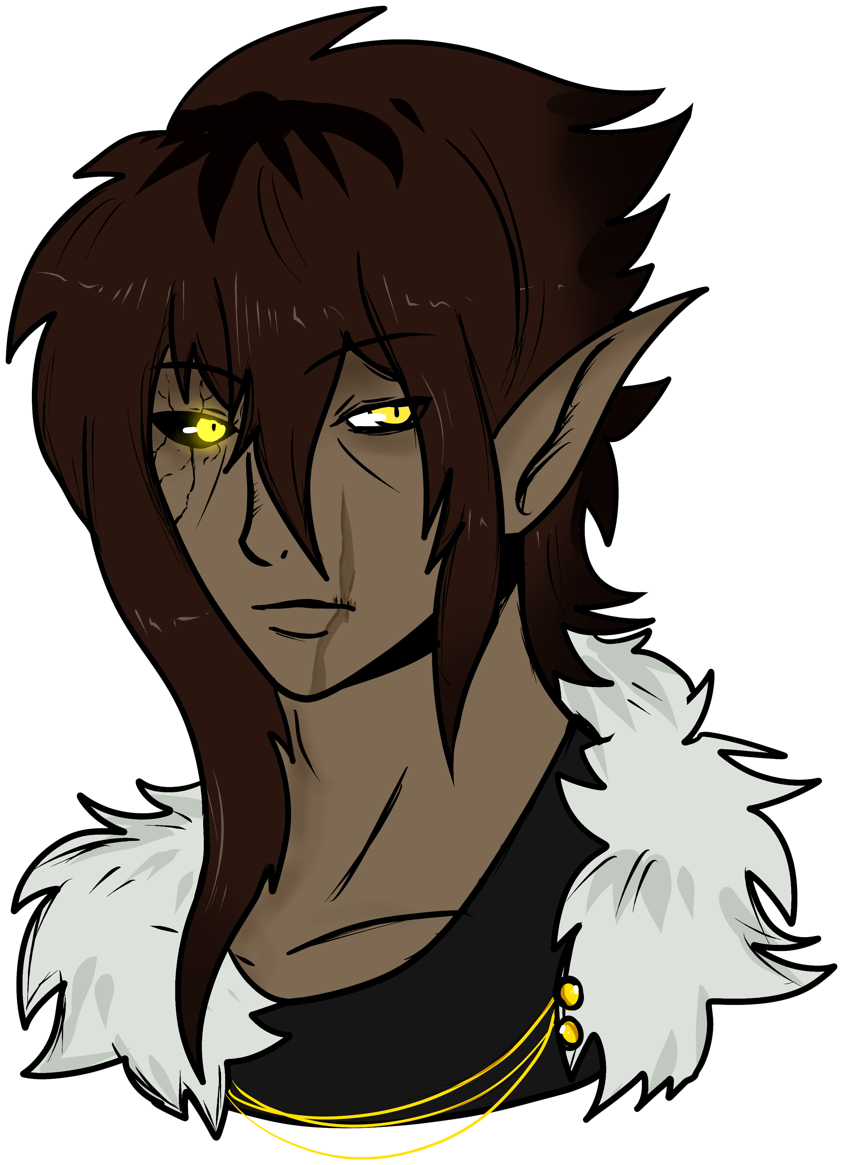 Demon/shifter Age - Cartoon Clipart (3131x3907), Png Download