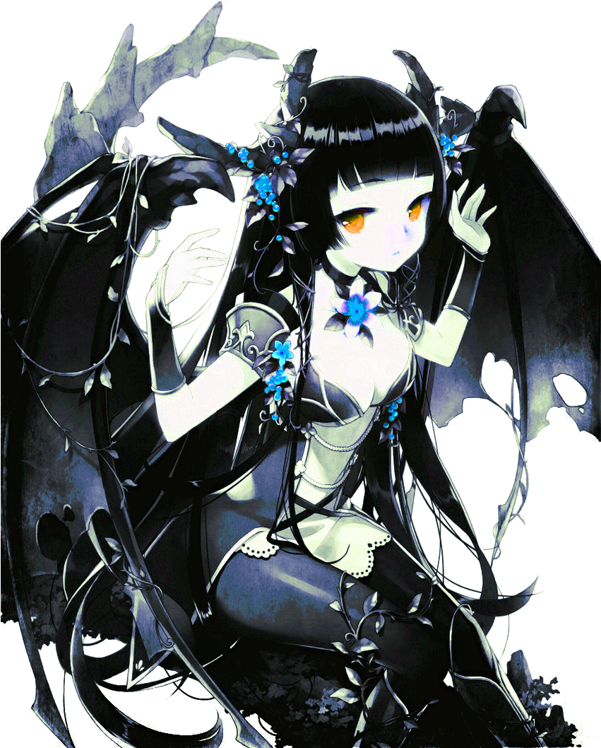 Anime Anime Art Anime Image Anime Transparent Anime - Dragon Demon Anime Girl Clipart (850x1065), Png Download