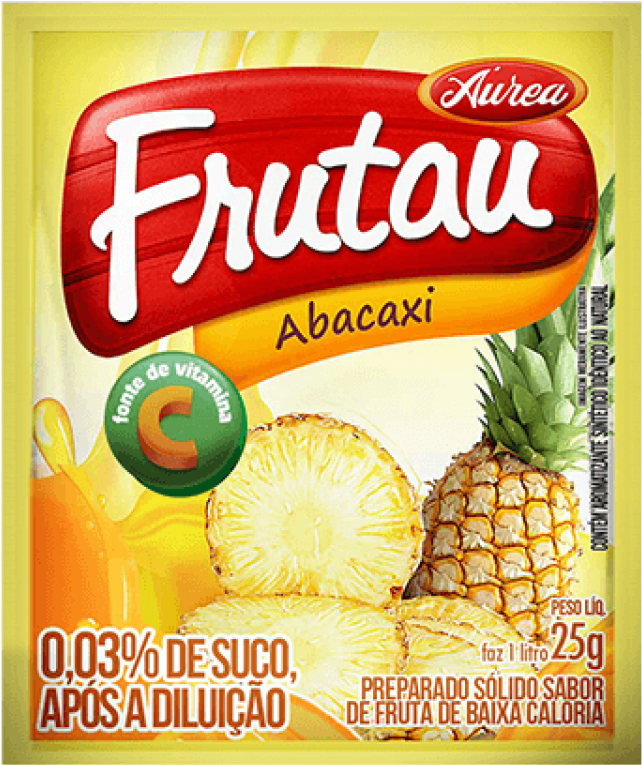 Refresco De Abacaxi - Aurea Alimentos Clipart (1000x1000), Png Download