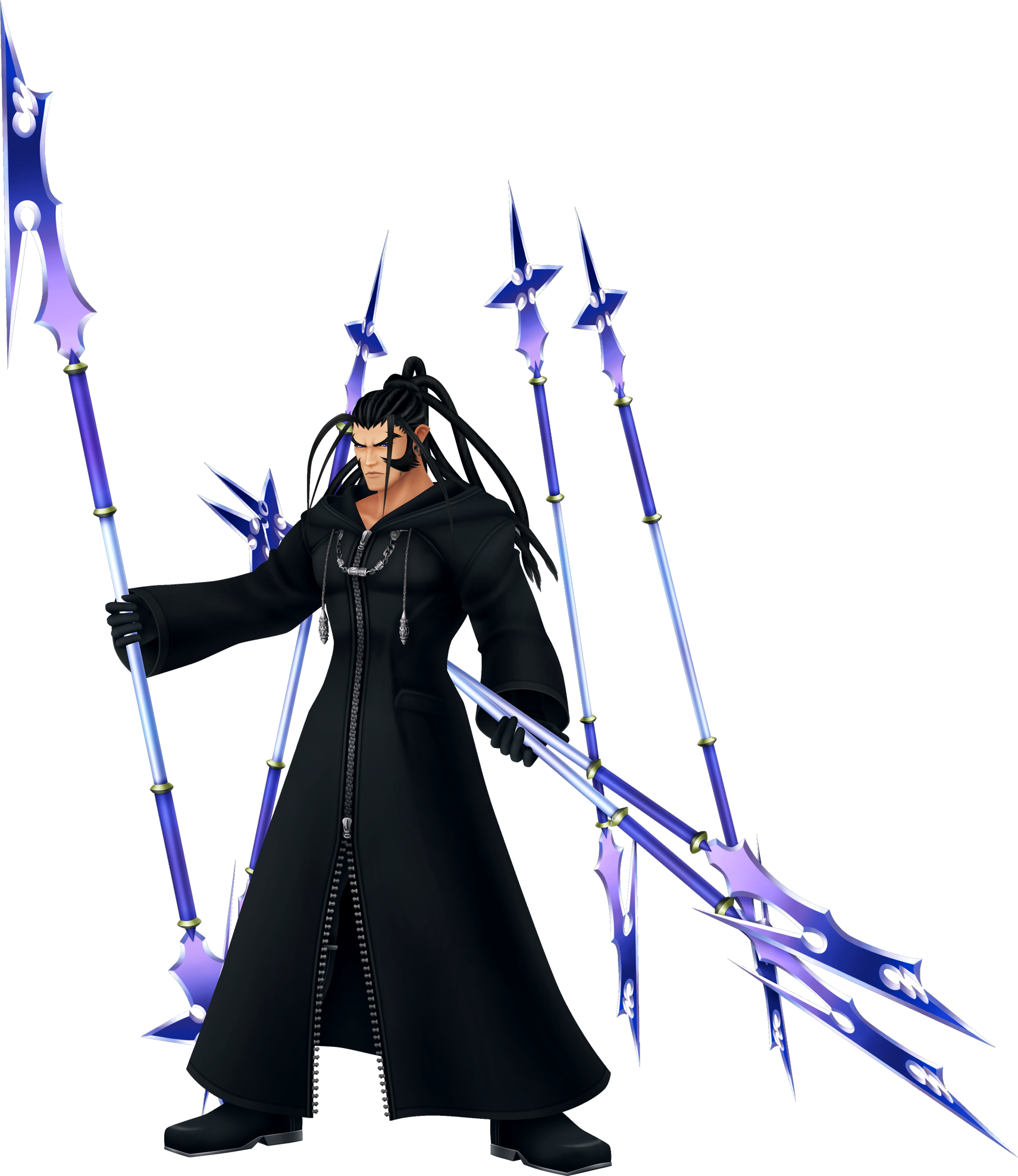 Axel Demyx Zexion Xaldin Marluxia Saix Xemnas - Kingdom Hearts Organization 13 Xaldin Clipart (1711x1976), Png Download