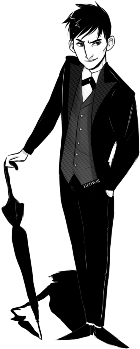 Oh God I Love This So Much - Batman The Penguin Cartoon Clipart (471x1169), Png Download