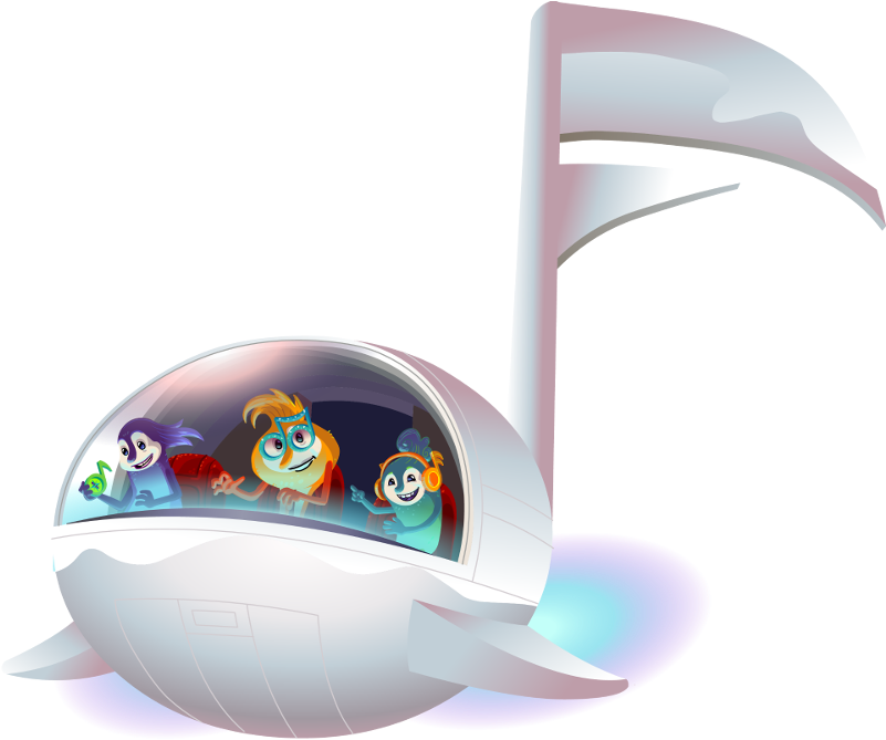 Bienvenidos A Viajeros Del Pentagrama - Cartoon Clipart (800x692), Png Download