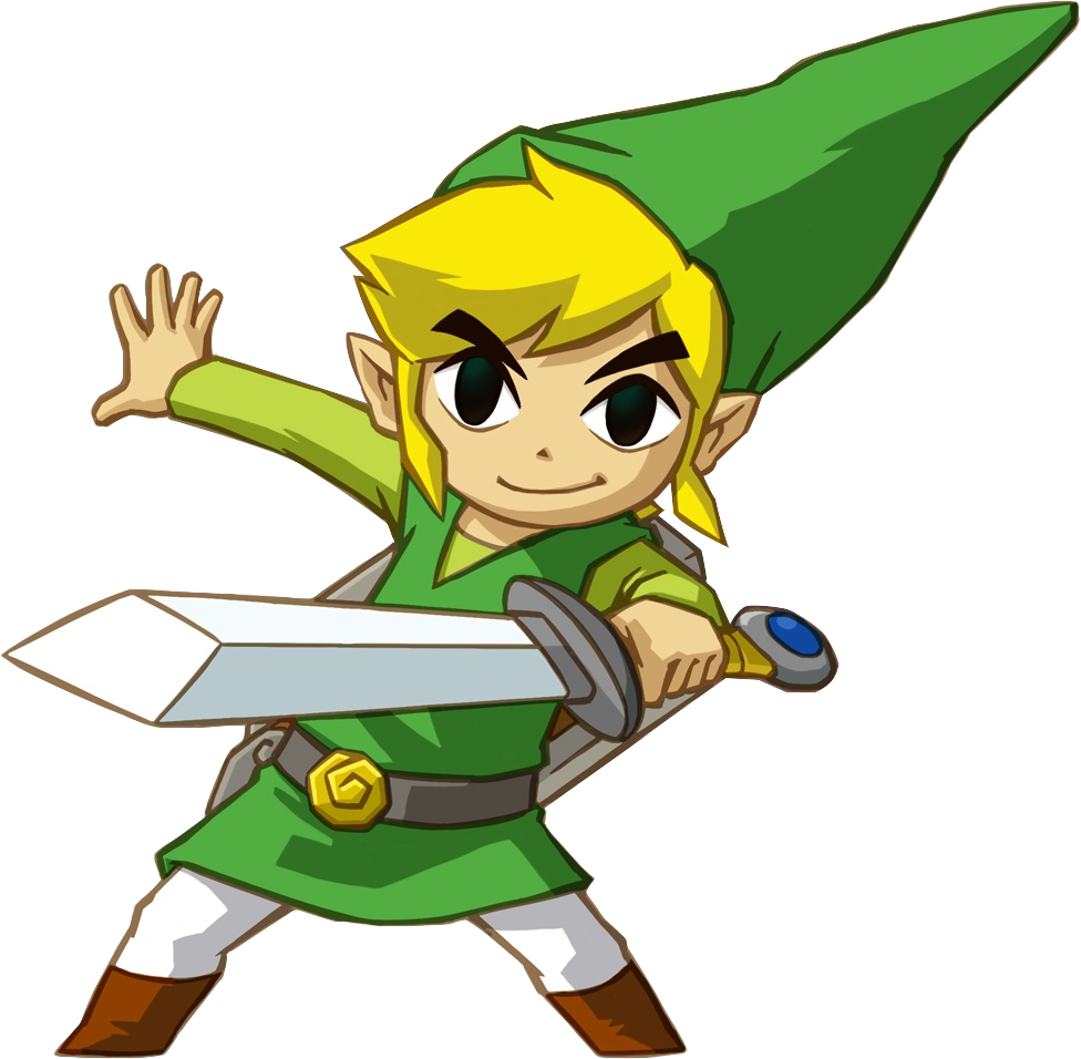 Oh God My Wife Is German - Link Zelda Ds Clipart (976x956), Png Download