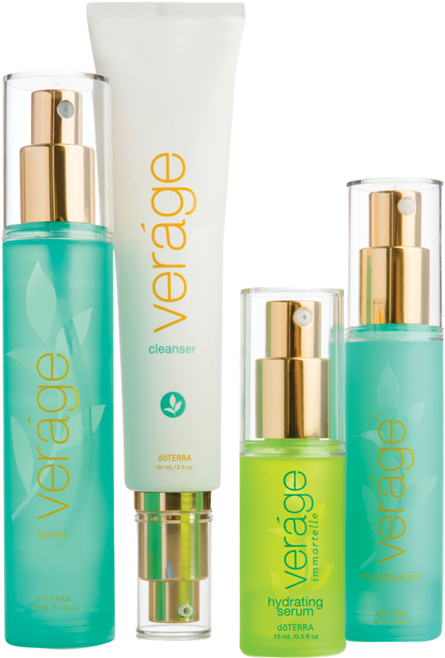 Verage Skin Care Doterra , Png Download - Verage Skin Care Kit Clipart (631x933), Png Download