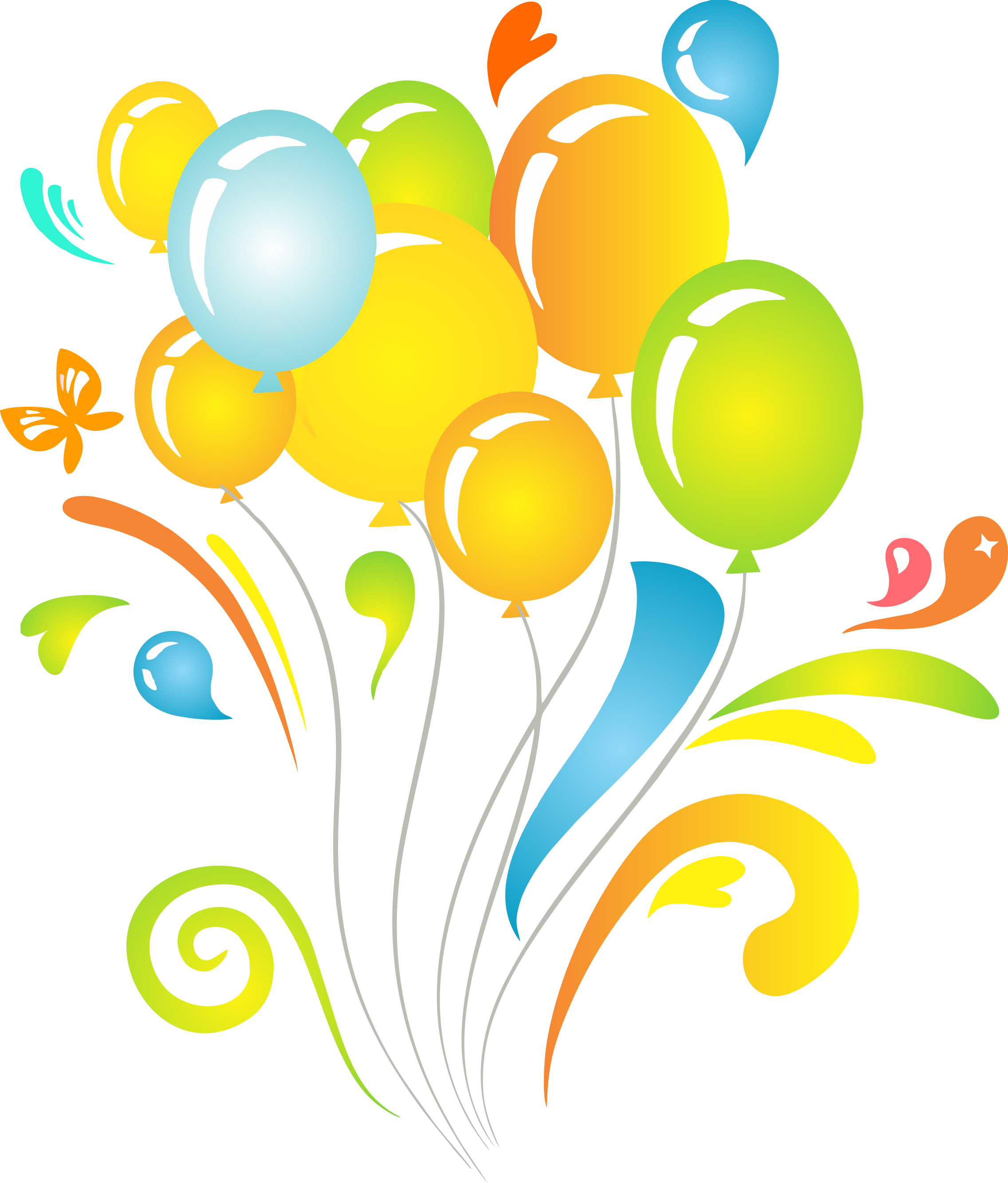 Festa Png - Happy Work Anniversary To All Of You Clipart (2272x2664), Png Download