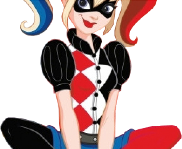 Harley Quinn Clipart Anna Quinn - Super Hero Harley Quinn Dessin - Png Download (640x480), Png Download