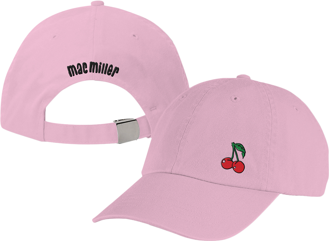 Mac Miller Pink Dad Hat - Baseball Cap Clipart (1200x1200), Png Download