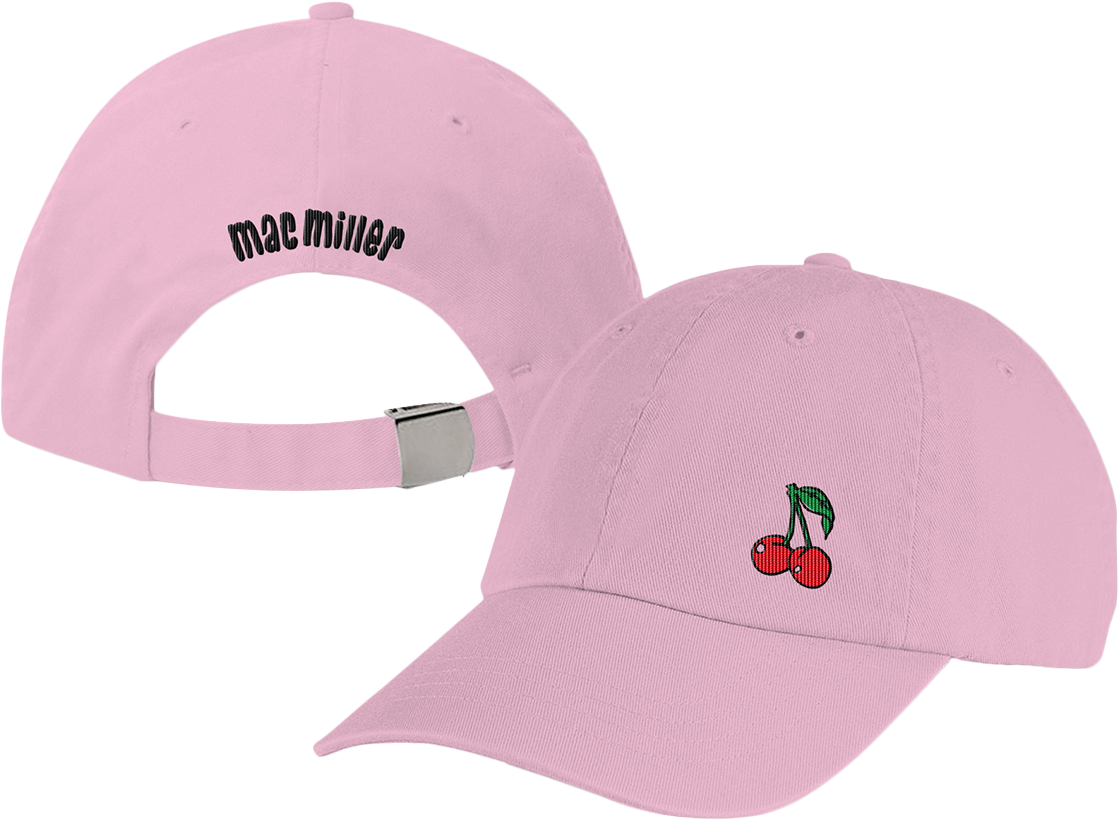 Mac Miller Pink Dad Hat Baseball Cap Clipart Large Size Png Image