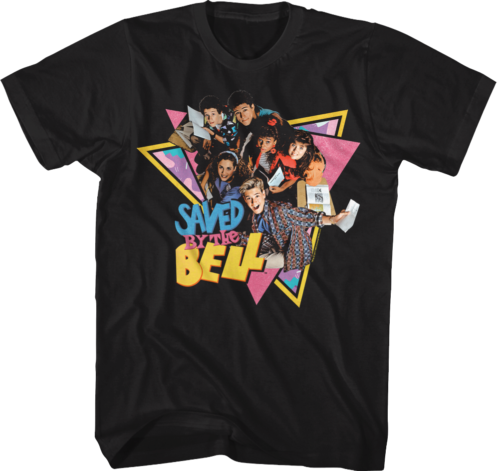 Saved By The Bell Shirt Clipart (998x944), Png Download