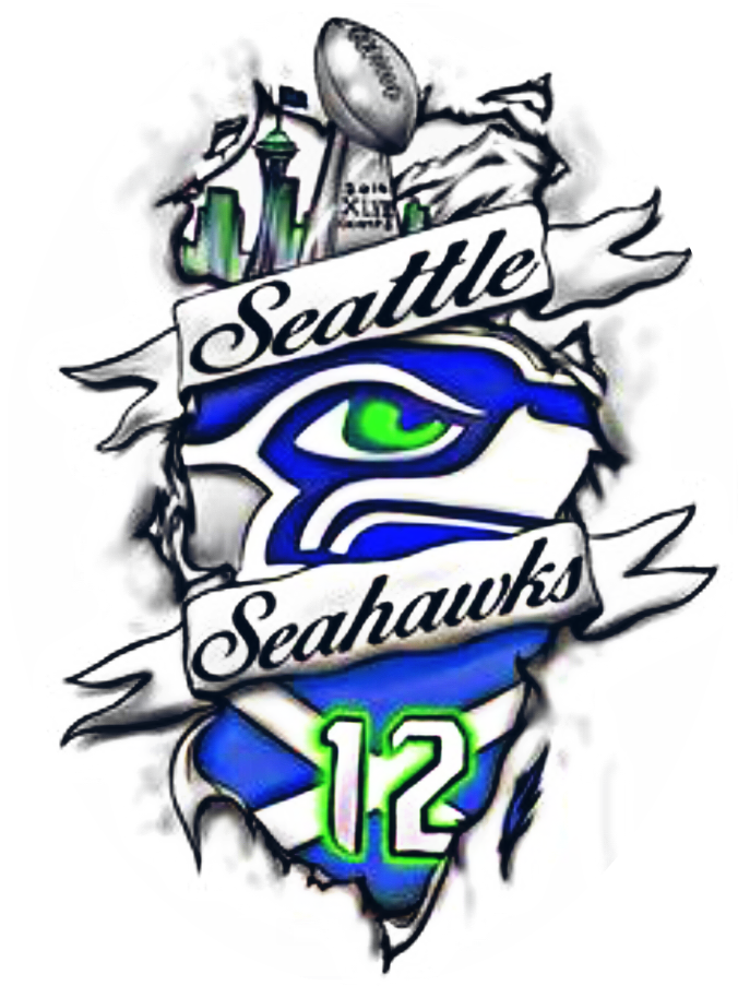 Reportar Abuso - Seattle Seahawks Clipart (676x903), Png Download