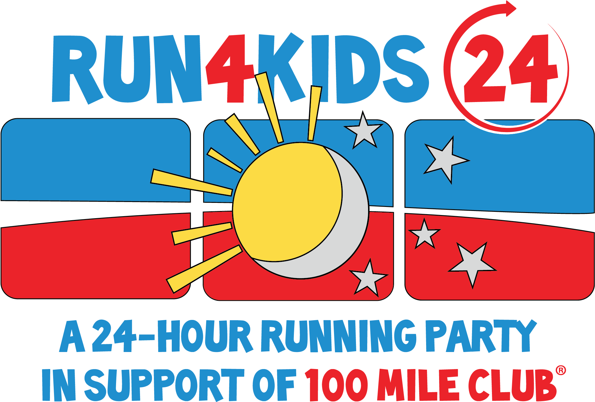 Run4kids 24 Ultra Logo - Your Mountain Is Waiting So Clipart (2060x1420), Png Download