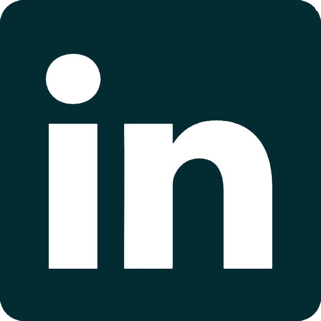 Contact - Linkedin Logo Dark Blue Clipart (626x626), Png Download
