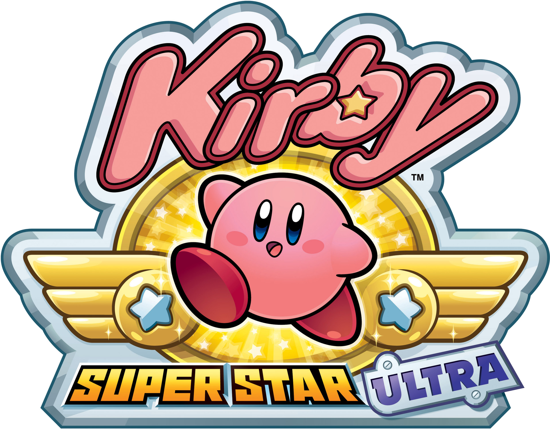 Kirby Super Star Ultra Logo Clipart (1926x1507), Png Download