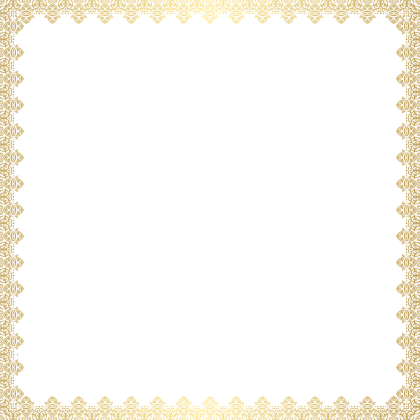 Frame Border Gold Clip Art Png Image - Paper Transparent Png (600x600), Png Download