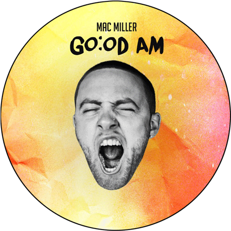 Mac Miller Cover Cd Clipart (500x667), Png Download