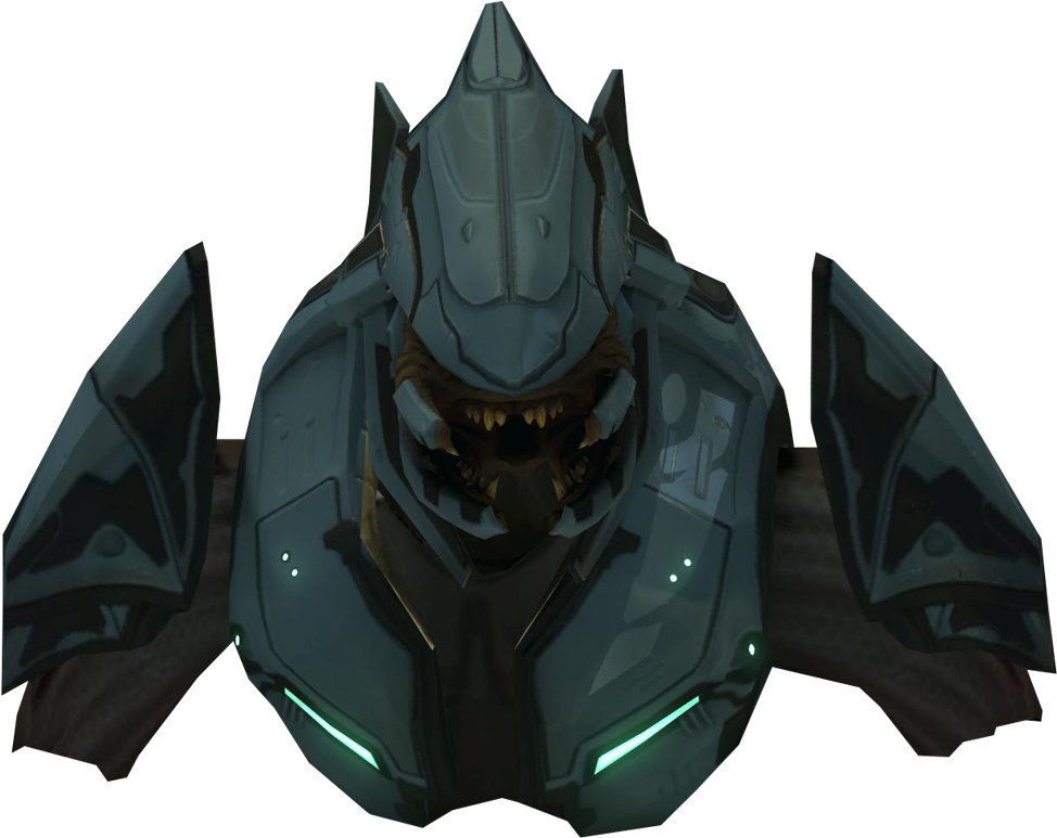 Sangheili Combat Harness - Halo Elite Helmet Clipart (1000x900), Png Download