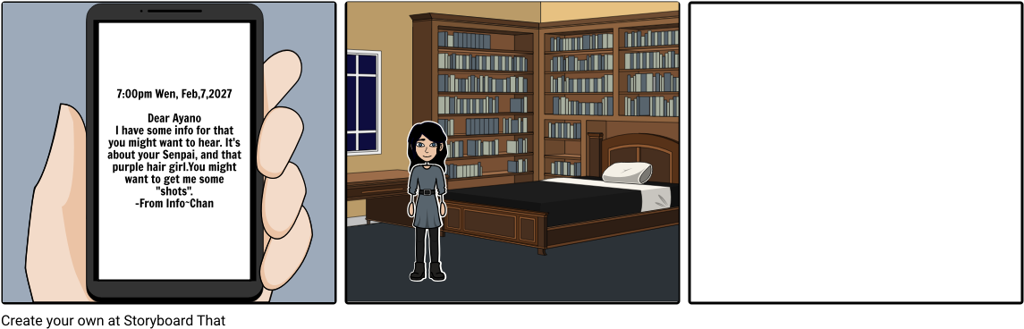 Yandere Simulator - Bedroom Clipart (1164x385), Png Download