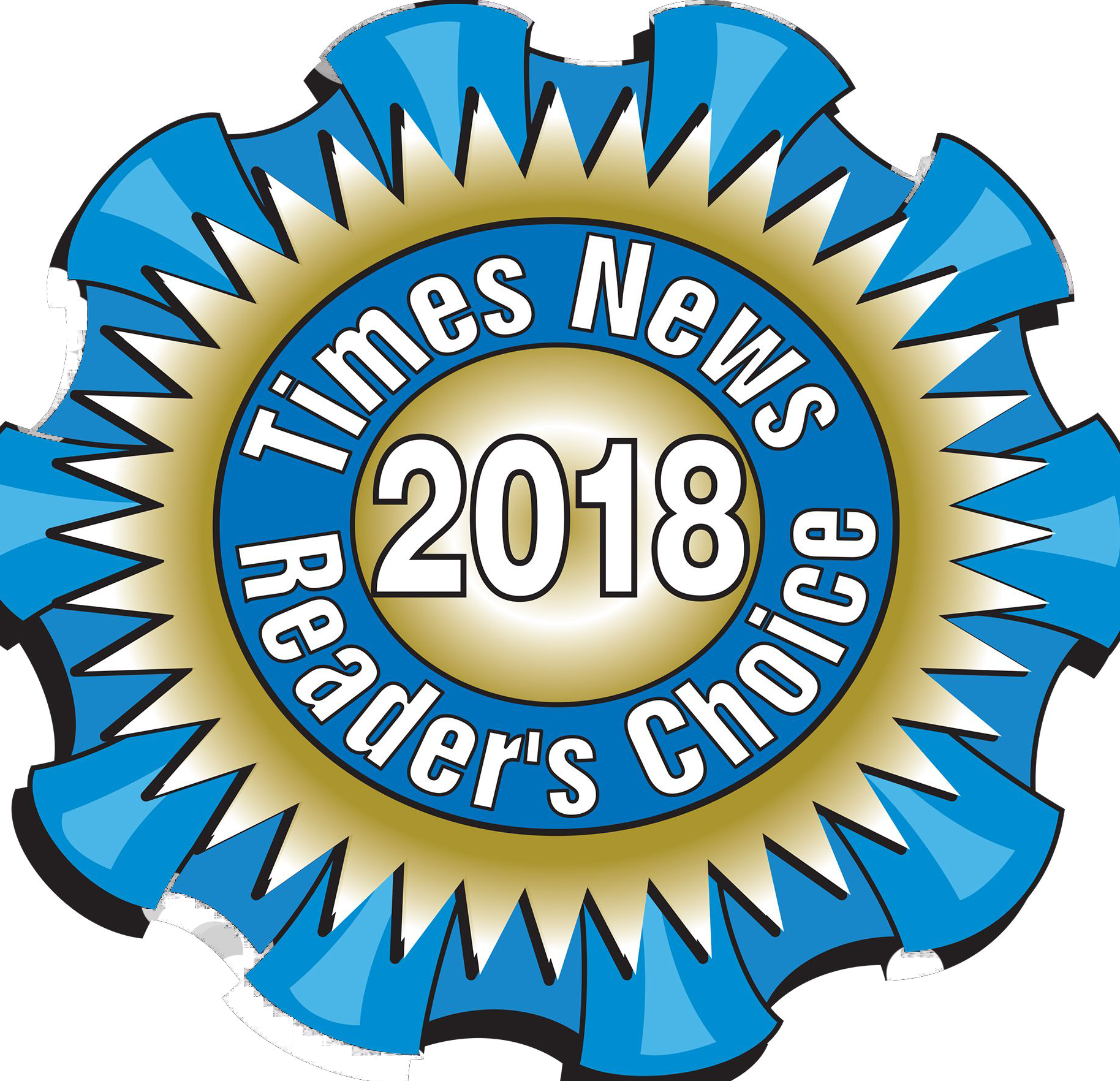 Times News Reader's Choice Winner - Circle Clipart (1828x1764), Png Download