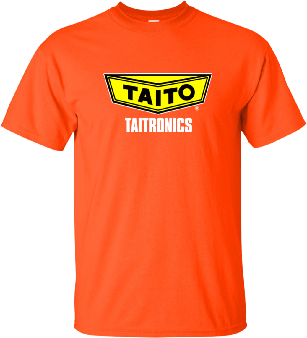 Taito Taitronics Logo G200 Gildan Ultra Cotton T - Syracuse T Shirt Clipart (1039x1143), Png Download