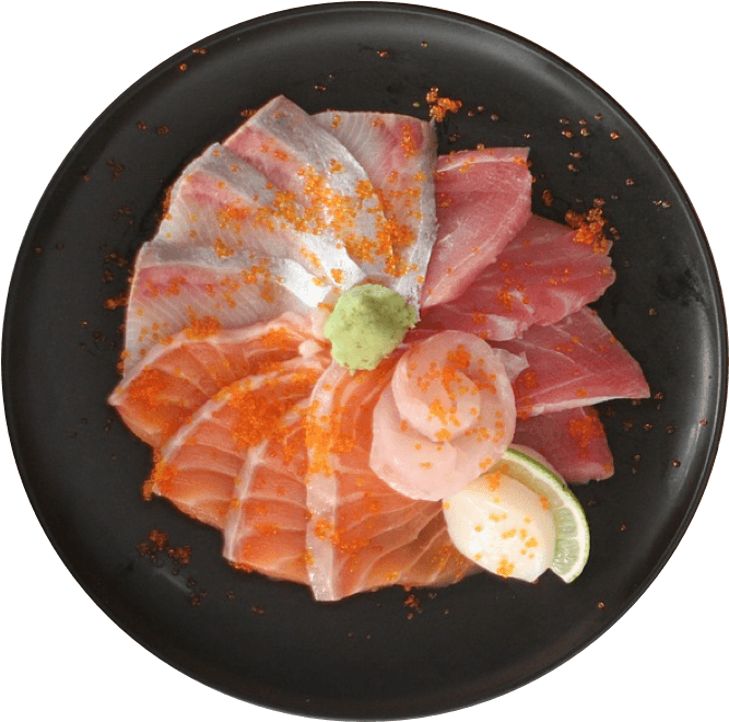 Sushi Sashimi Salmon Tuna Fish - Sashimi Clipart (666x666), Png Download