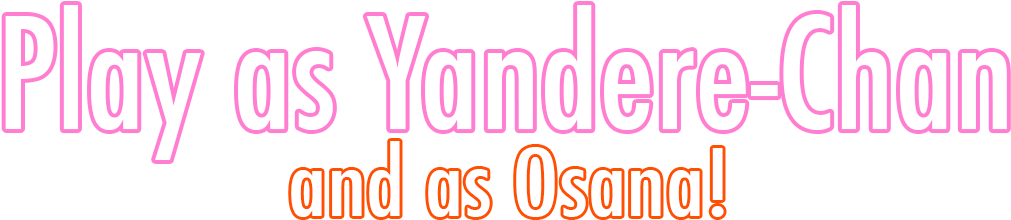 Play As Yandere-chan As She Tries To Stop The Basu - Graphic Design Clipart (1080x331), Png Download