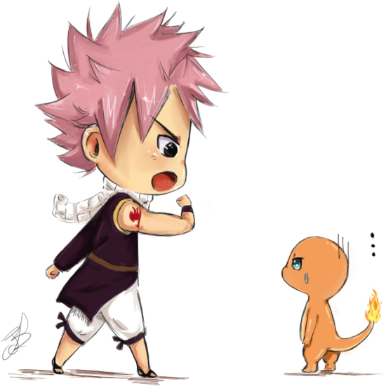Tuesday, July 23, - Natsu Chibi Clipart (600x614), Png Download