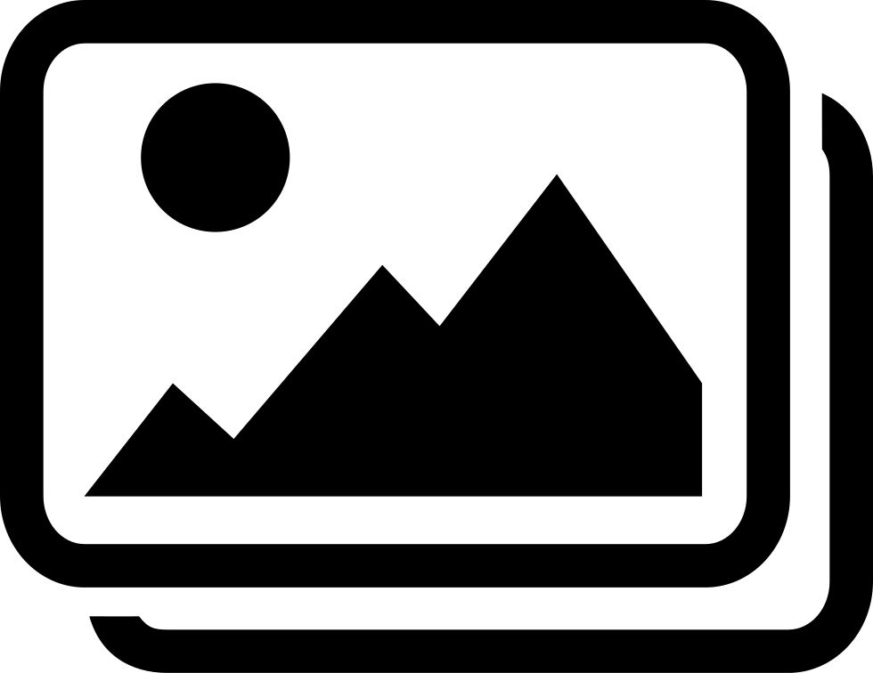 Png File Svg - Album Foto Icon Png Clipart (980x756), Png Download