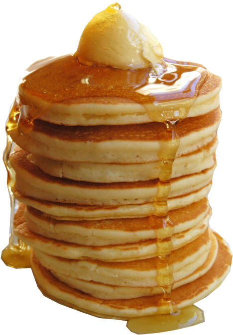 Pancakes - よだれ が 出 そう な Clipart (496x750), Png Download