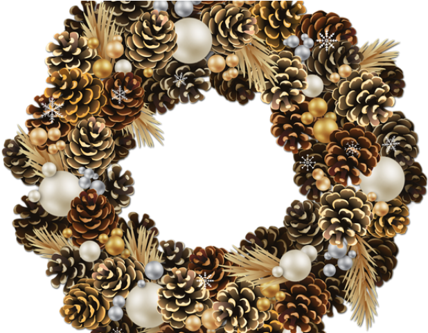 Christmas Wreath Cliparts - Christmas Day - Png Download (640x480), Png Download
