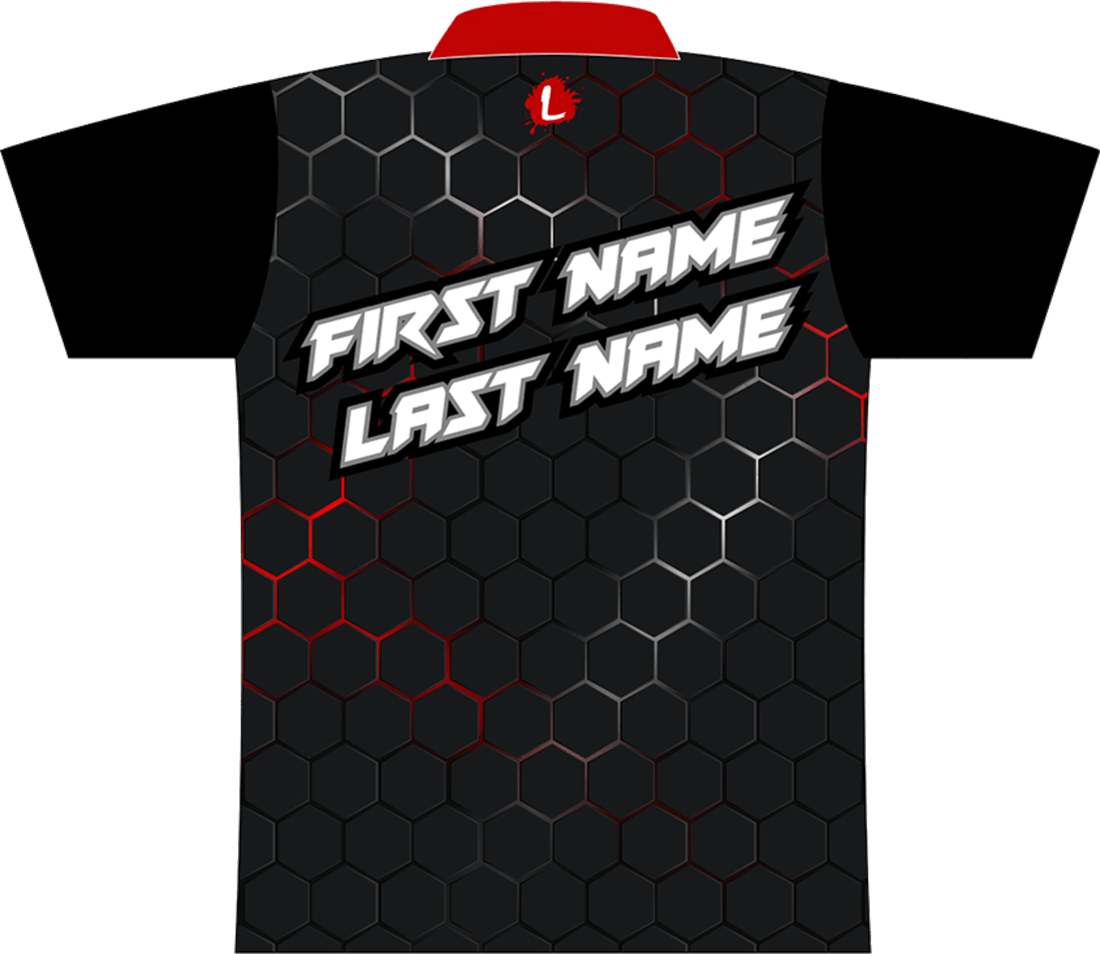 Radical Red Hex Shirt - Polo Shirt Clipart (1100x954), Png Download