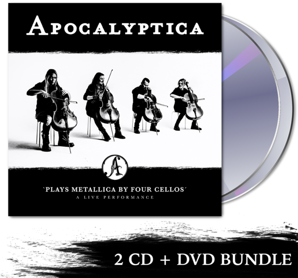 Apocalyptica Plays Metallica By Four Cellos - Apocalyptica Plays Metallica By Four Cellos A Live Clipart (600x600), Png Download