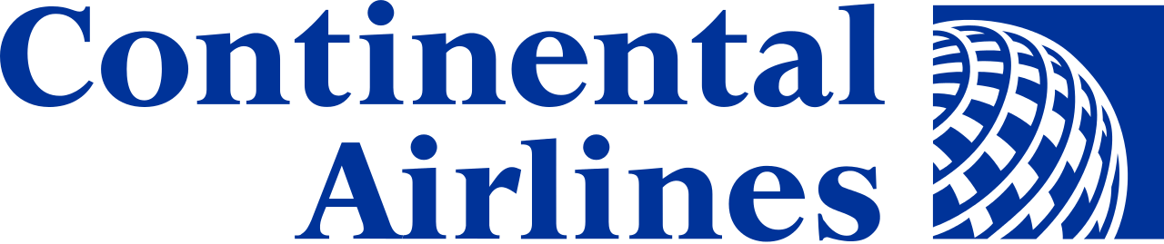 Continental Airlines Airline Logo, Metallica, Logos, - Continental Airlines Clipart (1200x600), Png Download