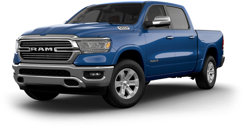 2019 Ram 1500 Blue Streak Pearl Side View - Ram 1500 Truck Clipart (800x510), Png Download