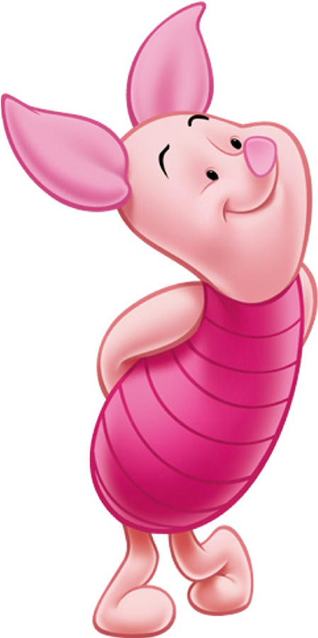 Winnie The Pooh Clipart Cute Baby Pig - Winnie The Pooh Characters - Png Download (681x900), Png Download