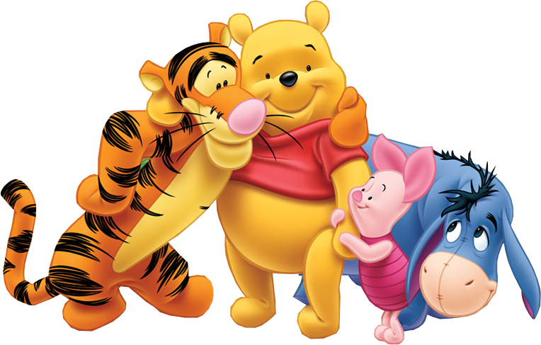 Pooh - Winnie The Pooh Cartoon Clipart (764x487), Png Download