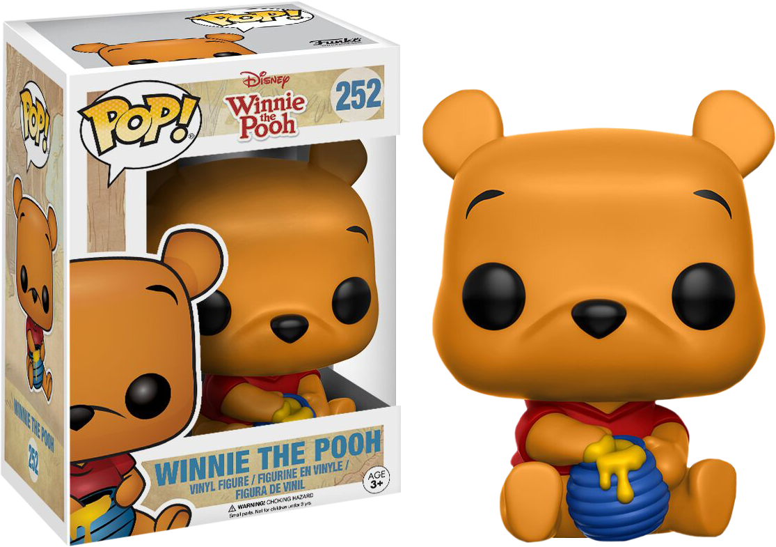Winnie The Pooh - Winnie The Pooh Funko Pop Clipart (1115x785), Png Download