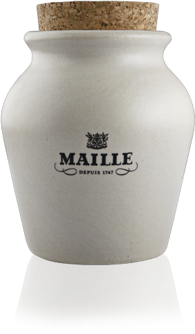 Maille Mustard Jar Clipart (600x580), Png Download