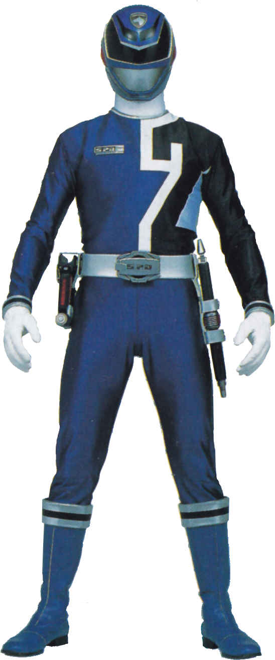 Blue Power Ranger Costume, Power Ranger Party, Power - Spd Red Clipart (584x1332), Png Download