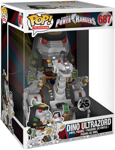 Dino Ultrazord Us Exclusive 10" Pop Vinyl Figure - Dino Ultrazord Funko Pop Clipart (600x600), Png Download