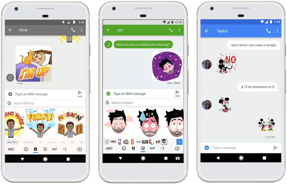 Bitmoji Gboard Clipart (1000x610), Png Download